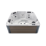 hot spring hot spot pace hot tub interior white exterior havana brown